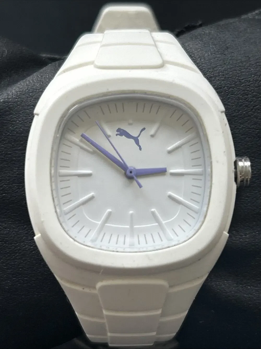 Puma White And Purple Women’s Quartz Watch